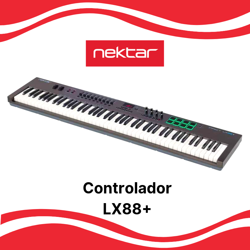 Teclado Controlador Nektar LX88+
