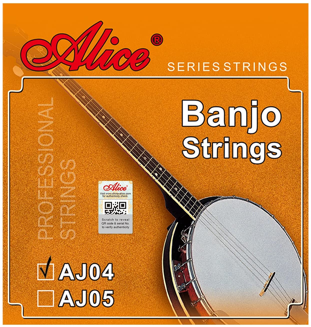 cuerdas para banjo alice aj04